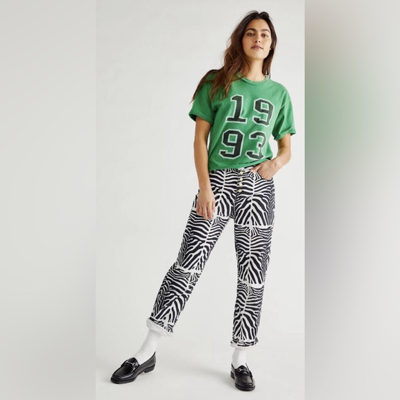 House of Sunny / Free People Reef pant zebra - Picture 2 of 5